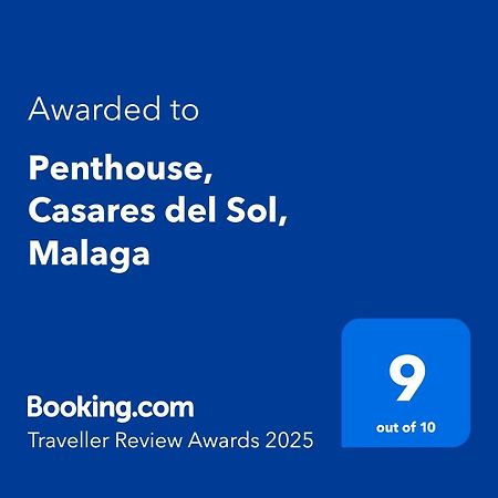 Ferienwohnung Penthouse, Casares Del Sol, Malaga Exterior foto